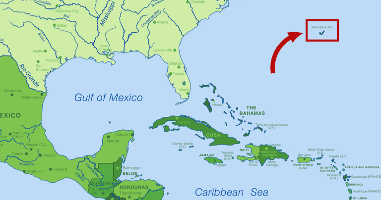 リンガフランカが設立されたバミューダ島